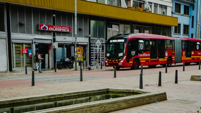 Trancones de Buses de TransMilenio en el Norte&hellip;